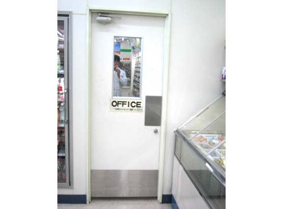 店舗用間仕切りドア